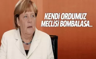 Merkel: Darbeyi kınamamızın doğru ve önemli olduğuna inanıyorum