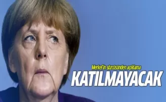 Merkel, Kilis'teki mülteci tesislerinin açılışına katılmayacak