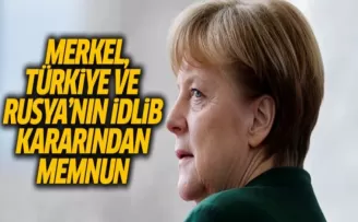 Merkel, Türkiye Ve Rusya'nın İdlib Kararından Memnun