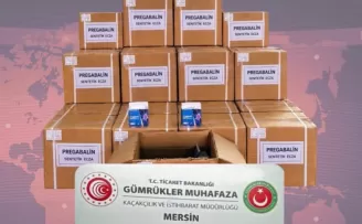 Mersin’de 3 ayrı operasyon! 1 ton 716 kilo pregabalin ele geçirildi