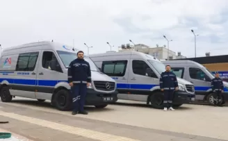 Mersin’de yatağa bağımlı hastalara ücretsiz nakil hizmeti