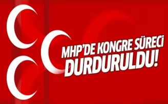 MHP'de kurultay sürecine mahkeme 'dur' dedi