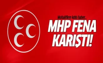 MHP'de muhaliflere kötü haber!