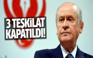 MHP'de muhalifleri destekleyen 3 teşkilatta yapılanma