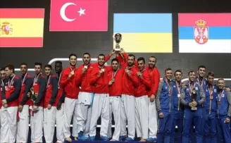 Milli karateciler yılı 477 madalyayla tamamladı