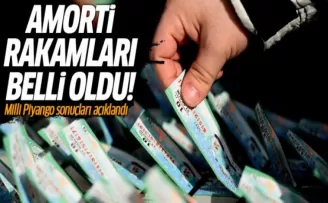 Milli Piyango sonuçları açıklandı! Amorti rakamları belli oldu
