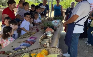 Miniklere doğadan sofraya tarım eğitimi