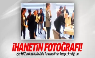 MKE müdürü Mustafa Tanrıverdi'nin kelepçelendiği an!