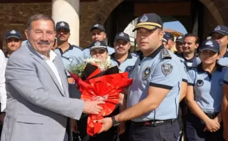 Muğla Milas’ta Başkan Topuz zabıta personeliyle buluştu