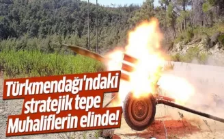 Muhalifler Türkmendağı'nda stratejik tepeyi geri aldı