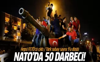 NATO'da görevli 50 subay darbeci çıktı