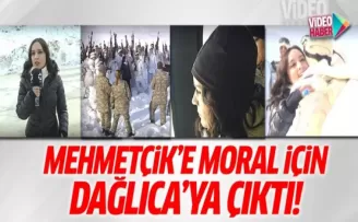 Nazlı Çelik Dağlıca'ya çıktı!