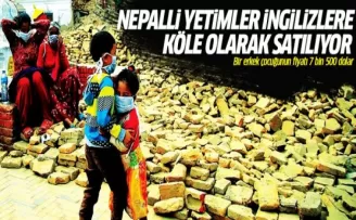 Nepalli yetimler köle olarak satılıyor