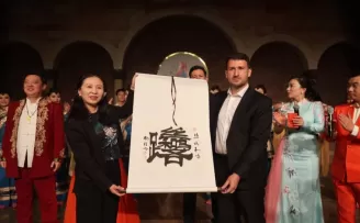 Nevşehir’de Çin kültürü dans eşliğinde sanatseverlerle buluştu