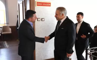 Nevşehir Emniyet Müdürü’nden Başkan Arı’ya ziyaret