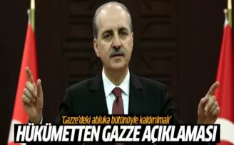 Numan Kurtulmuş'tan İsrail açıklaması!