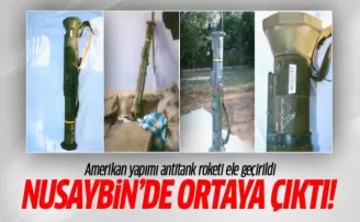 Nusaybin'de Amerikan yapımı Antitank roketi ele geçirildi