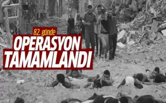 Nusaybin'de operasyonlar tamamlandı