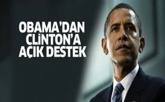 Obama'dan Clinton'a övgü Trump'a eleştiri