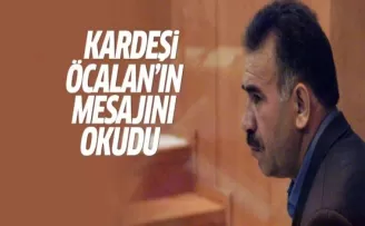 Öcalan’ın mesajı Diyarbakır’da açıklandı