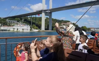 Okula dönüş öncesinde Boğaz turu