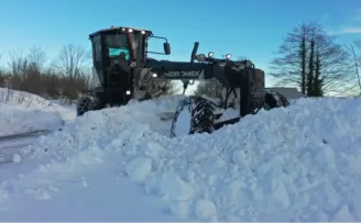 Ordu Büyükşehir kar esaretine izin vermiyor