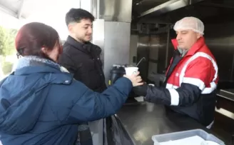 Ordu’da soğuk havada iç ısıtan hizmet