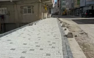 Ordu Kumru’ya modern kaldırım