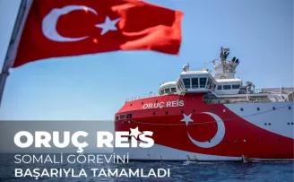 Oruç Reis Somali’deki görevini tamamladı... Yurda dönüyor