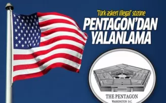 Pentagon'dan 'Türk askeri illegal' sözüne yalanlama