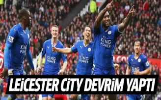 Premier Lig'de şampiyon Leicester City