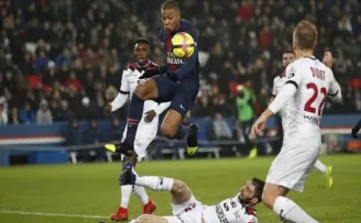 PSG'den Guingamp'a gol yağmuru