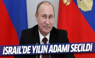 Putin, İsrail'de yılın adamı seçildi