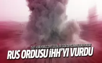 Rus ordusu İHH'yı vurdu!