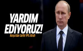 Rusya'dan tarihi YPG itirafı!