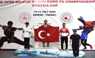Sakarya Büyükşehir’in ‘wushu kung fu’ takımından tarihi başarı
