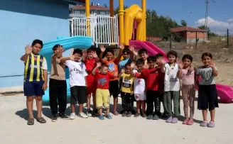 Sakarya’da çocuklar park istemişlerdi... Sekiharman’da yüzler güldü