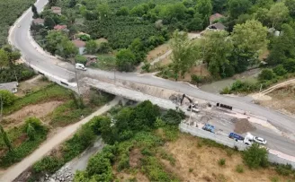 Sakarya Kanlıçay Köprüsü’nde çalışmalar başladı