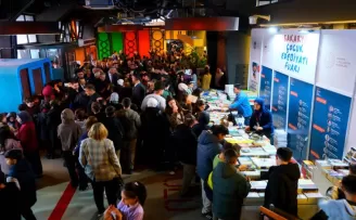 Sakaryalı çocuklar ’Edebiyat Fuarı’nda buluştu