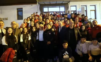 Şampiyon sporcular buluştu