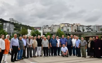 Samsun Büyükşehir’den yaşlılara tatil tadında kamp