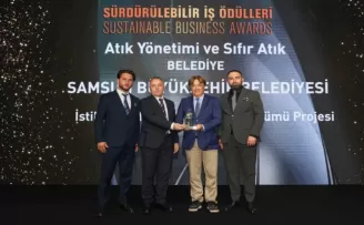 Samsun Büyükşehir’e sürdürülebilirlik ödülü