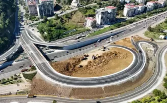 Samsun’da Kenan Şara Kavşağı düzenlemesi trafiği rahatlattı