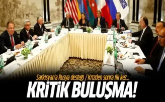 Sarkisyan'a Rusya desteği! Krizden sonra ilk kez bir araya geldiler