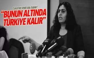 Sebahat Tuncel: Bunun altında Türkiye kalır!