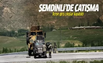 Şemdinli'de güvenlik güçleri ile PKK arasında çatışma