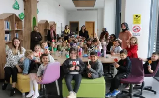 SGM Kütüphaneler Haftası’nda minik öğrencileri ağırladı