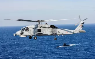 SH-70 helikopteri denize acil iniş yaptı!