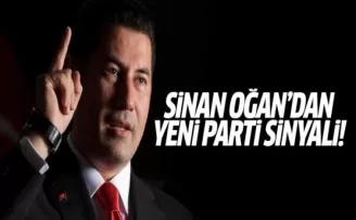 Sinan Oğan'dan yeni parti sinyali