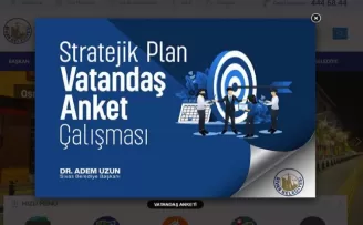Sivas Belediyesi’nden stratejik anket